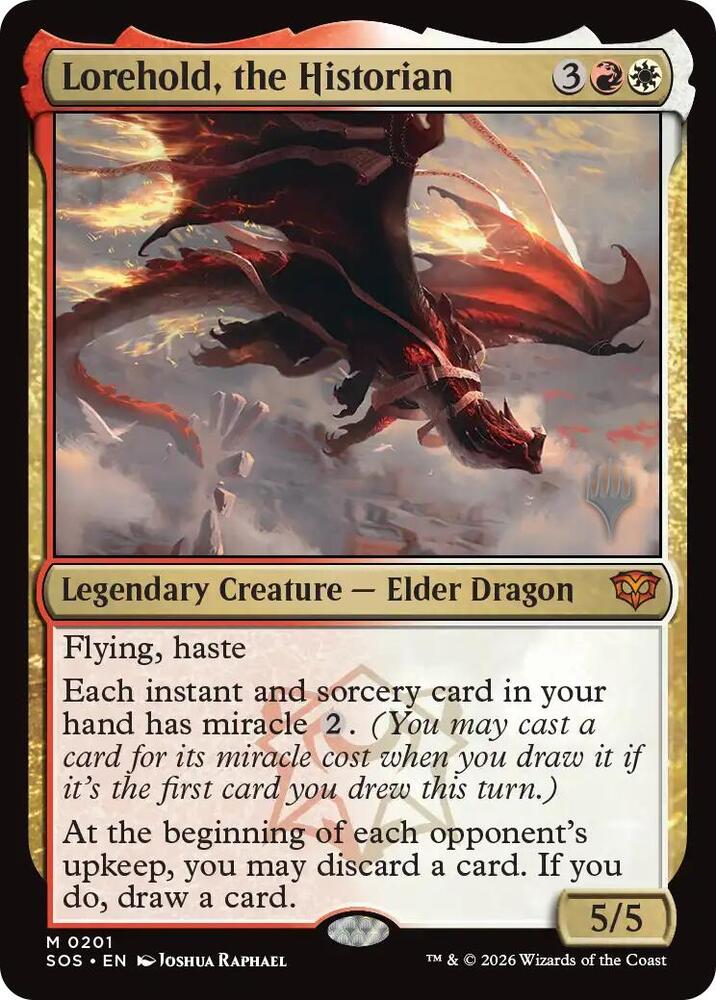Lorehold the Historian 201 (Promo Pack: Secrets of Strixhaven)  - Foil