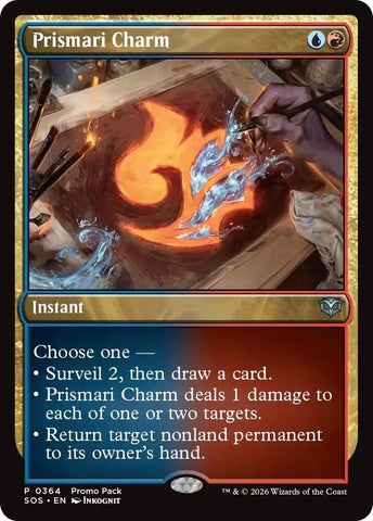 Prismari Charm 364 (Promo Pack: Secrets of Strixhaven)  - Foil