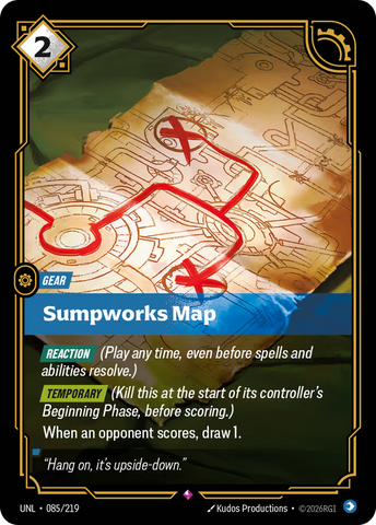 Sumpworks Map 085/219 (Unleashed)  - Foil