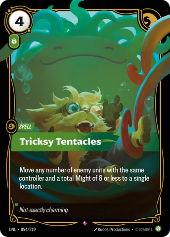 Tricksy Tentacles 054/219 (Unleashed)  - Foil