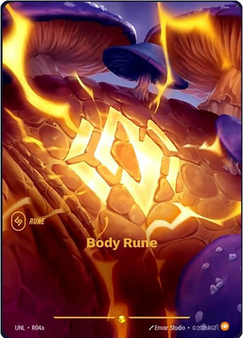 Body Rune R04a (Unleashed)  - Foil