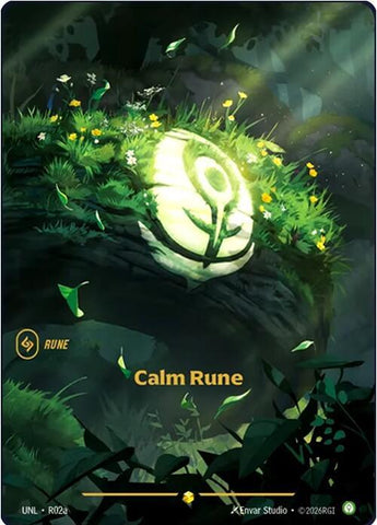 Calm Rune R02a (Unleashed)  - Foil