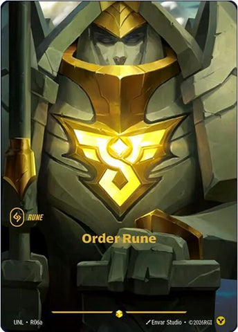 Order Rune R06a (Unleashed)  - Foil