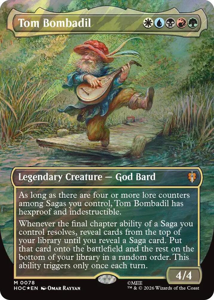 Tom Bombadil 78 (The Hobbit: Eternal-Legal)  - Borderless Surge Foil