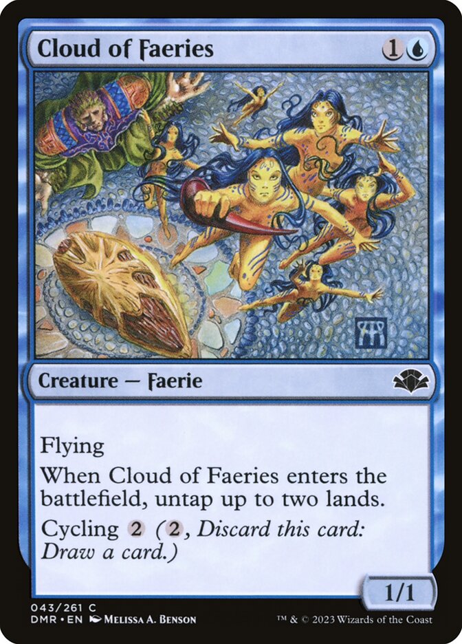 Cloud of Faeries 43 (Dominaria Remastered)  - Foil