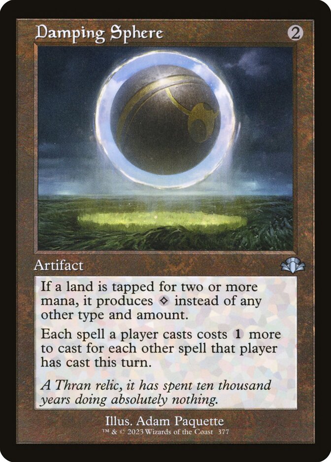 Damping Sphere 377 (Dominaria Remastered)  - Retro Foil