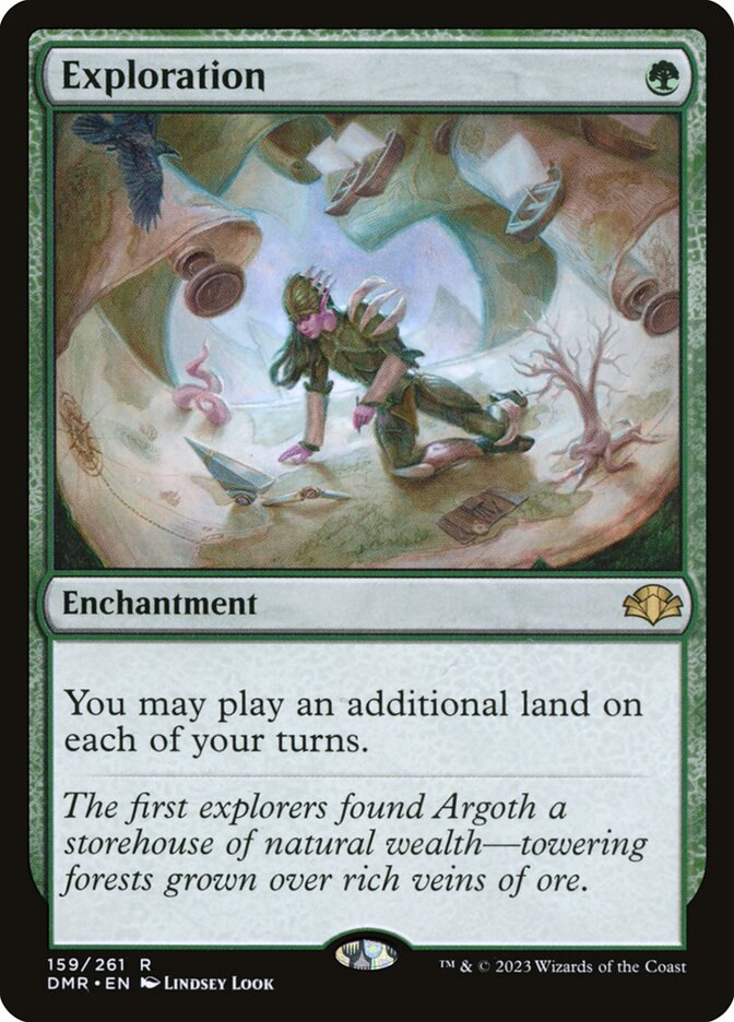 Exploration 159/261 (Dominaria Remastered)  - Foil