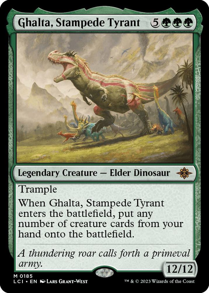 Ghalta Stampede Tyrant 185 (The Lost Caverns of Ixalan) 