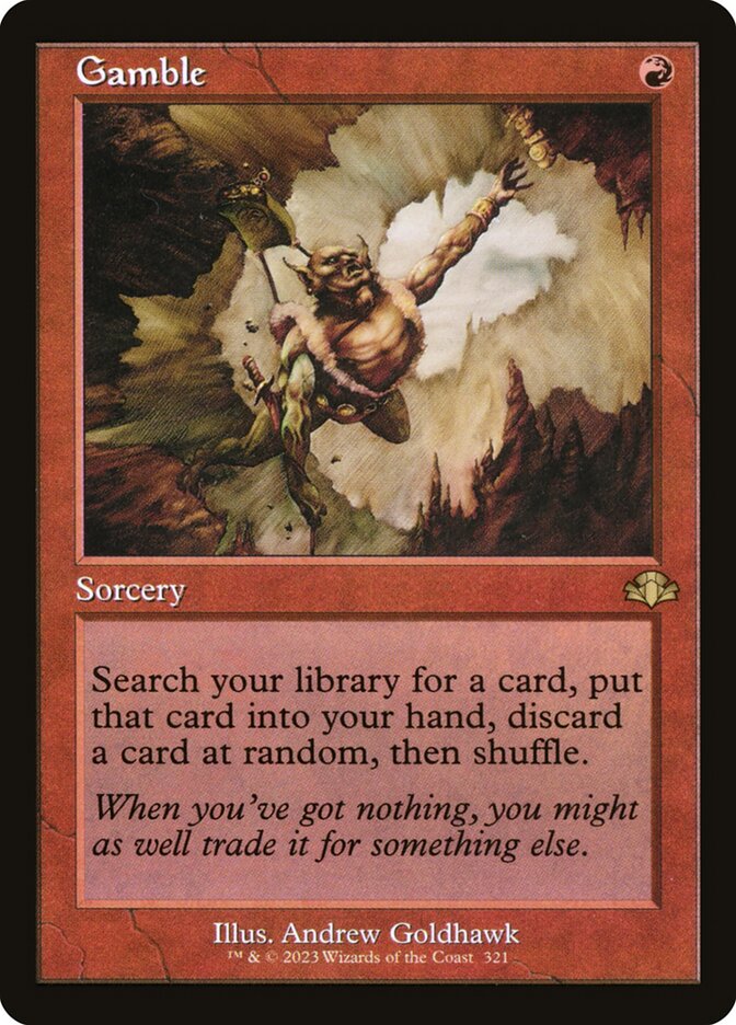 Gamble 321/261 (Dominaria Remastered)  - Retro