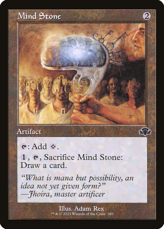 Mind Stone 385 (Dominaria Remastered)  - Retro Foil