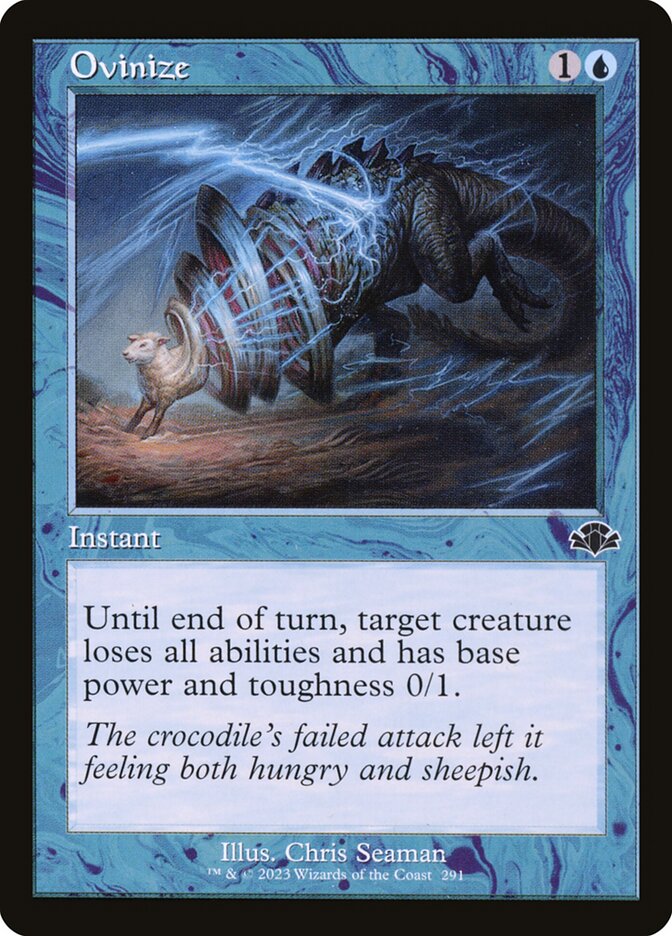 Ovinize 291/261 (Dominaria Remastered)  - Retro Foil