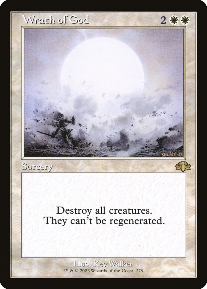 Wrath of God 279 (Dominaria Remastered)  - Retro