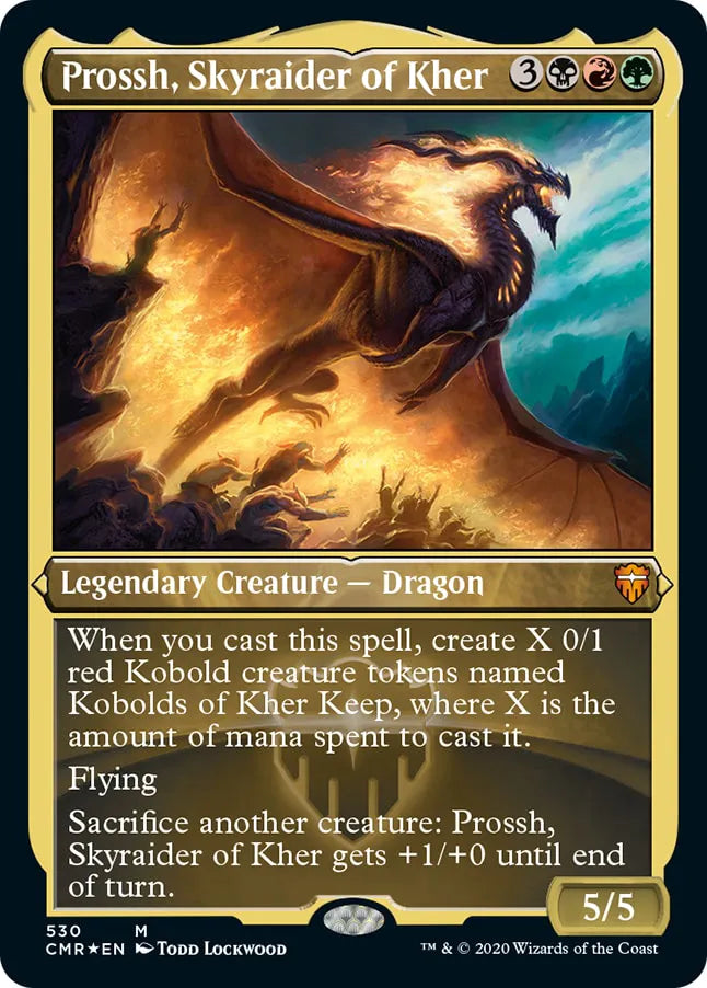 Prossh, Skyraider of Kher 530 (Commander Legends)  - Etched Foil
