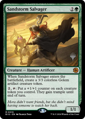 Sandstorm Salvager 19 (Promo Pack: Secrets of Strixhaven) 