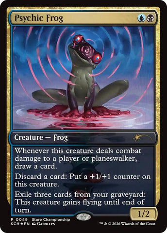 Psychic Frog 49 (Game Day & Store Championship Promos)  - Foil