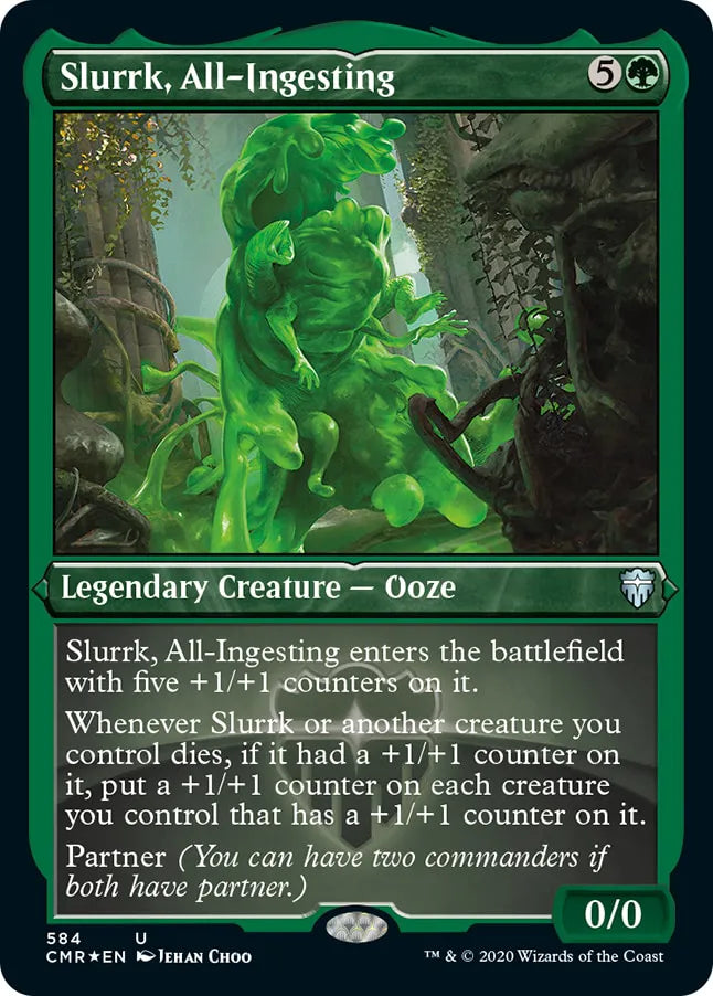 Slurrk, All-Ingesting 584 (Commander Legends)  - Etched Foil
