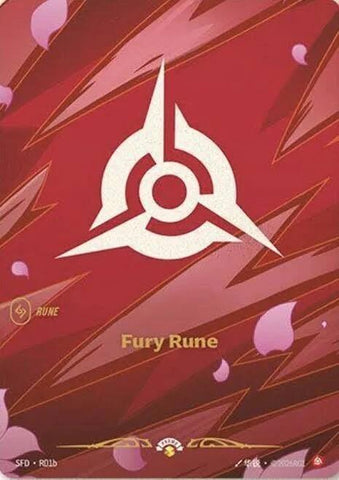 Fury Rune R01b R01b (Spiritforged)  - Foil