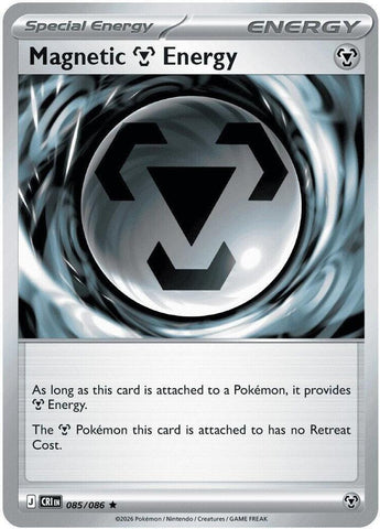 Magnetic Metal Energy 085/086 (ME04: Chaos Rising)  - Holofoil