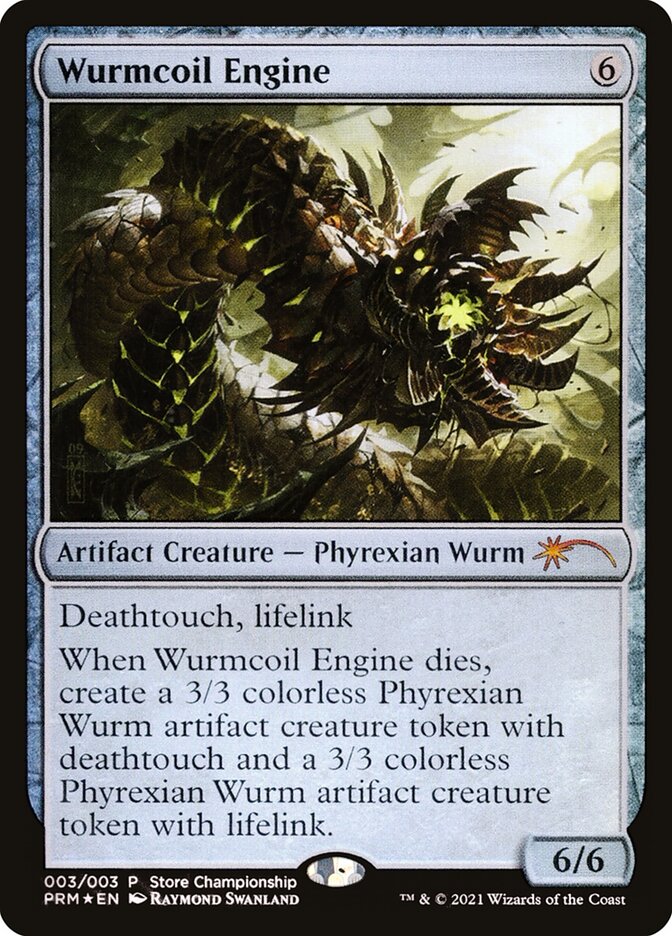 Wurmcoil Engine 3/6 (Game Day & Store Championship Promos)  - Foil