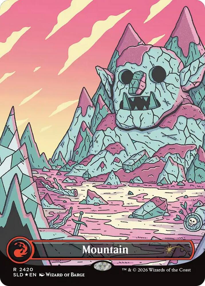 Mountain 2420 (Secret Lair Drop Series)  - Full Art Foil