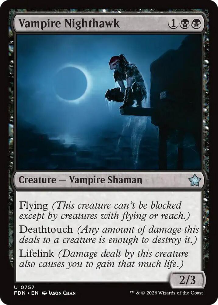 Vampire Nighthawk 0757 757 (Foundations) 