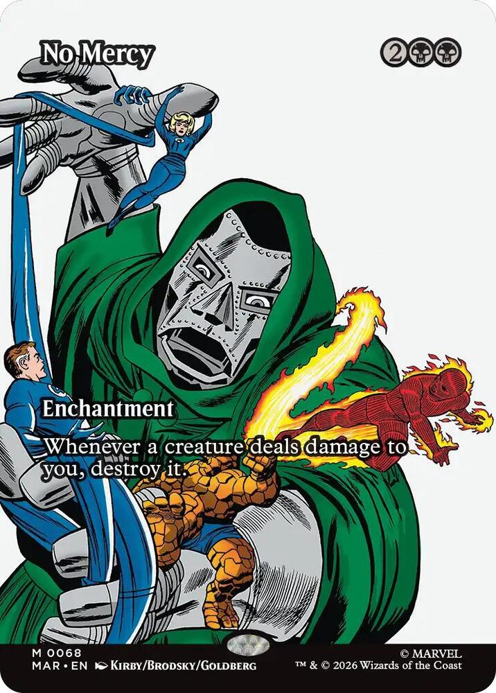 No Mercy 68 (Marvel Universe Eternal-Legal)  - Borderless Foil
