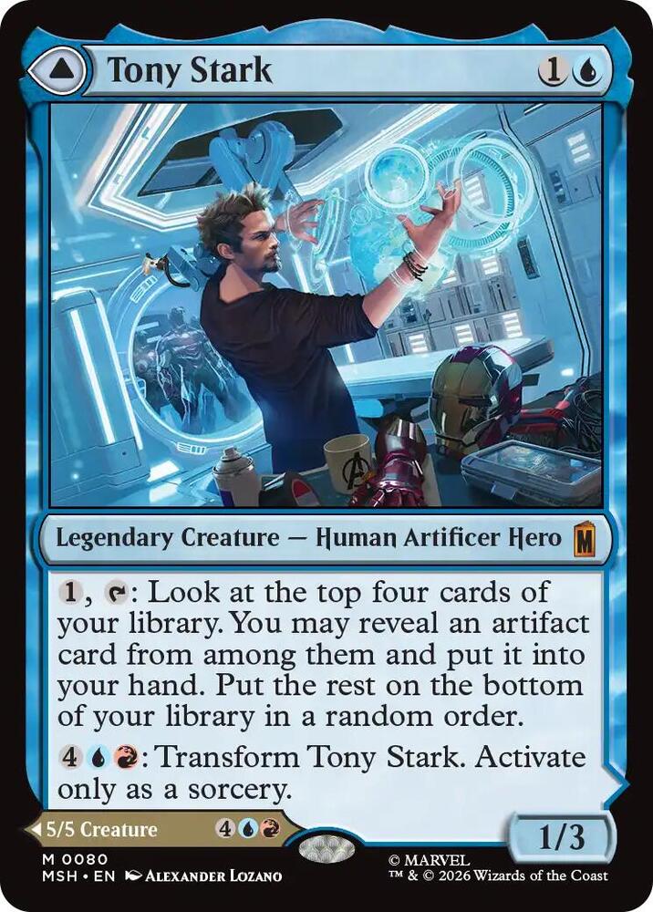 Tony Stark // The Invincible Iron Man 80 (Marvel Super Heroes)  - Foil