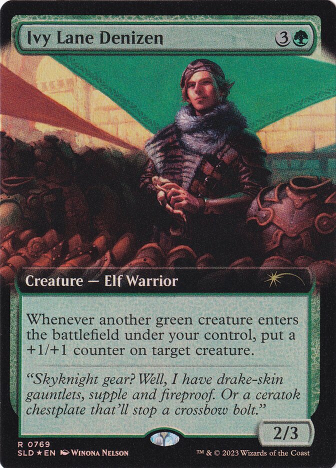 Ivy Lane Denizen 769 (Secret Lair Drop Series)  - Extended Art Foil