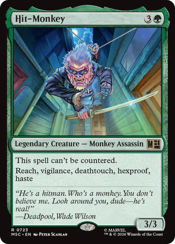 Hit-Monkey 723 (Commander: Marvel Super Heroes)  - Foil