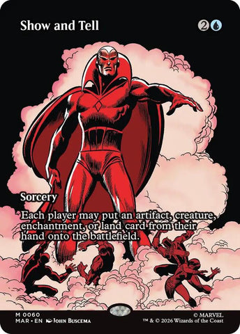 Show and Tell 60 (Marvel Universe Eternal-Legal)  - Borderless