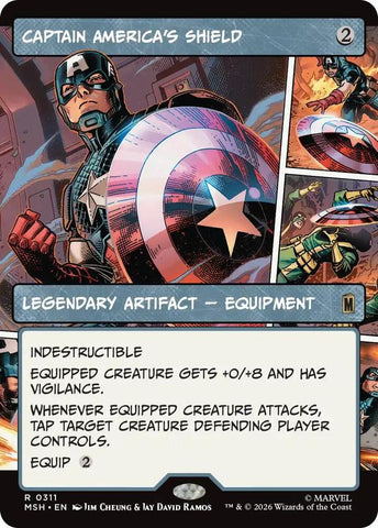 Captain America's Shield 311 (Marvel Super Heroes)  - Showcase