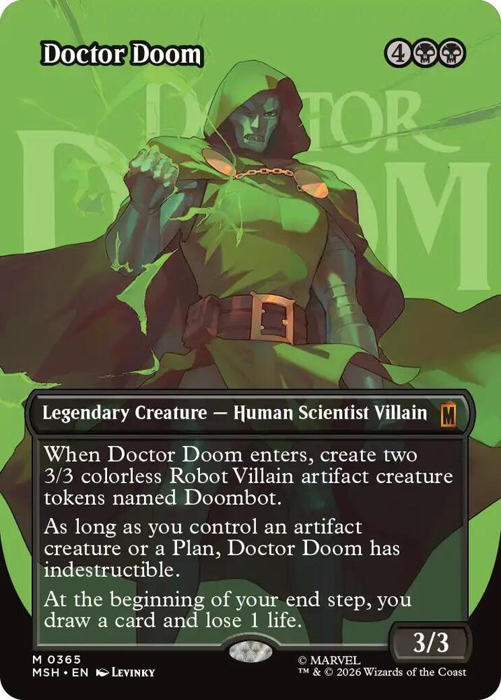 Doctor Doom 365 (Marvel Super Heroes)  - Borderless Foil