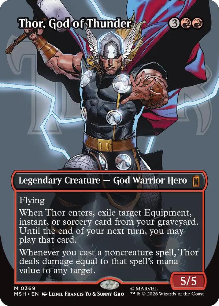 Thor, God of Thunder 369 (Marvel Super Heroes)  - Borderless