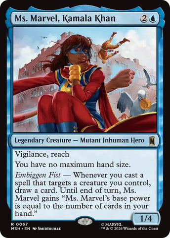 Ms. Marvel, Kamala Khan 67 (Marvel Super Heroes)  - Foil