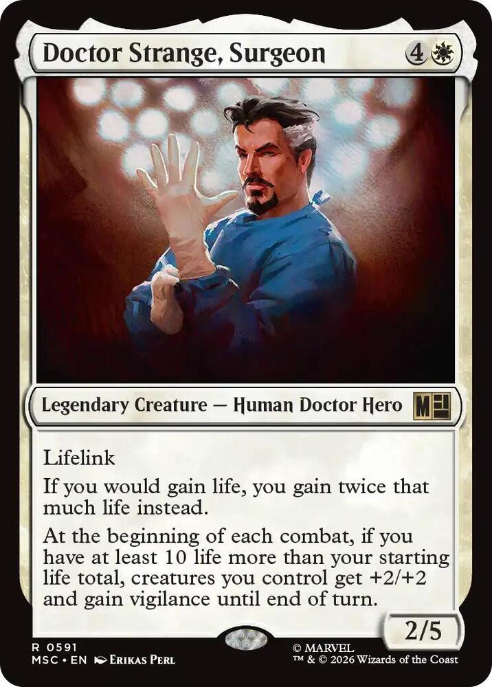 Doctor Strange Surgeon 591 (Commander: Marvel Super Heroes)  - Foil