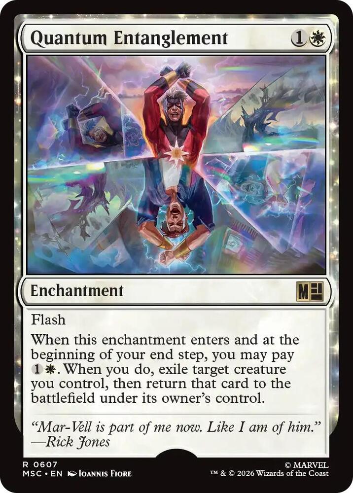 Quantum Entanglement 607 (Commander: Marvel Super Heroes)  - Foil