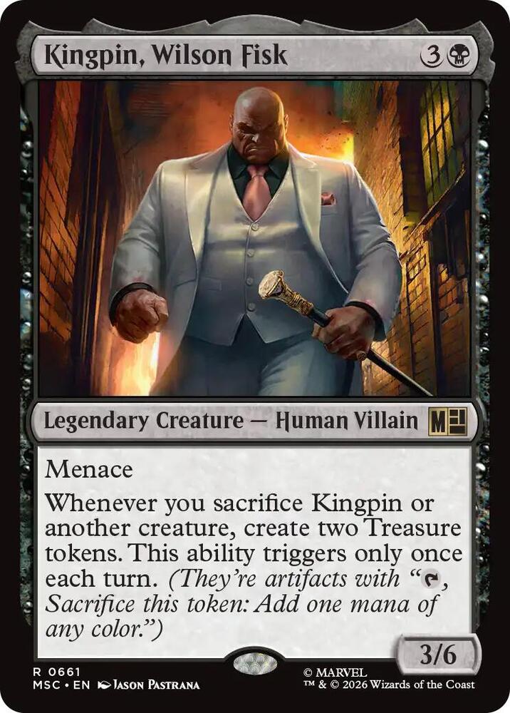 Kingpin Wilson Fisk 661 (Commander: Marvel Super Heroes)  - Foil