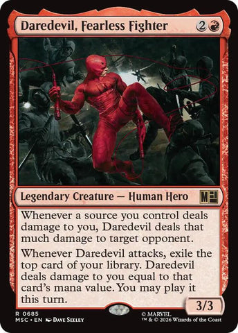 Daredevil Fearless Fighter 685 (Commander: Marvel Super Heroes)  - Foil
