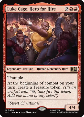 Luke Cage Hero for Hire 696 (Commander: Marvel Super Heroes)  - Foil