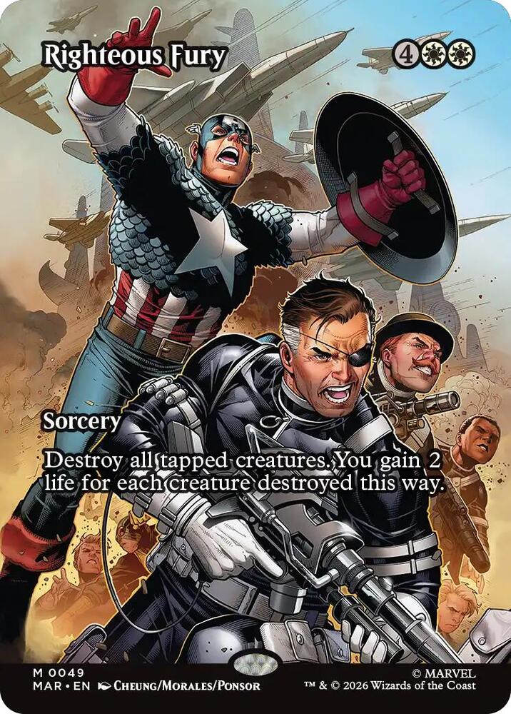 Righteous Fury 49 (Marvel Universe Eternal-Legal)  - Borderless