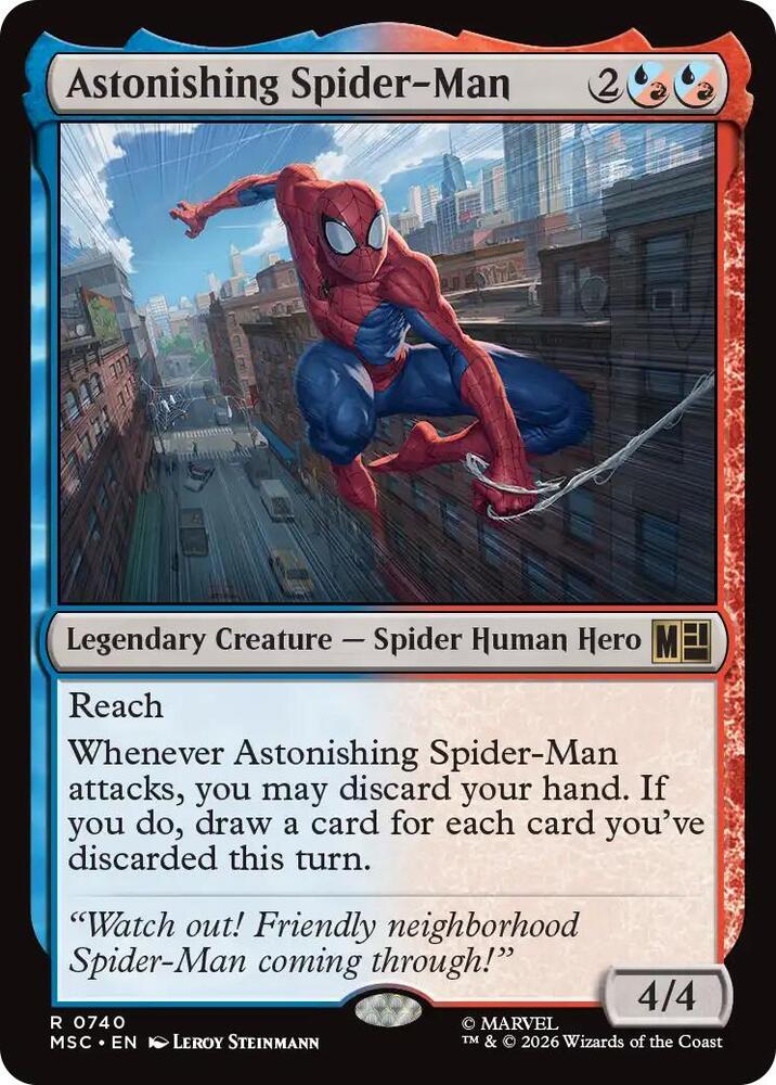 Astonishing Spider Man 740 (Commander: Marvel Super Heroes)  - Foil