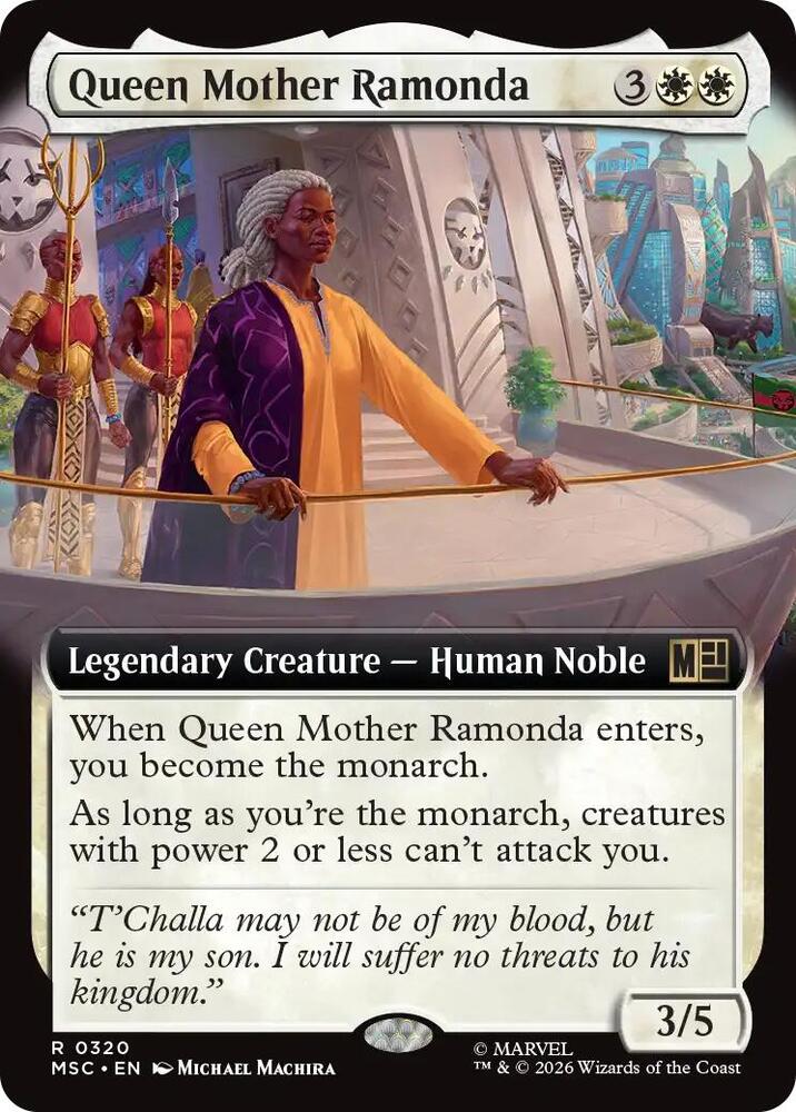 Queen Mother Ramonda 320 (Commander: Marvel Super Heroes) 