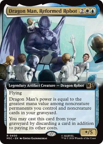 Dragon Man Reformed Robot Extended Art 400 (Commander: Marvel Super Heroes) 