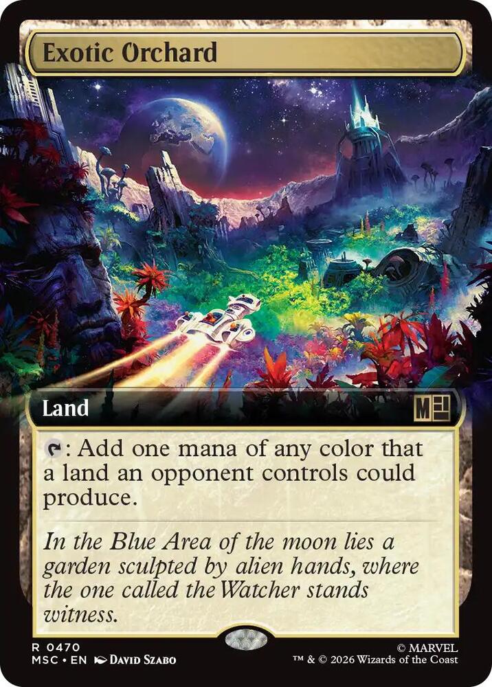 Exotic Orchard Extended Art 470 (Commander: Marvel Super Heroes) 