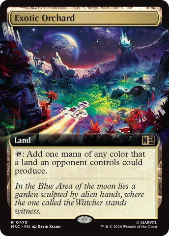 Exotic Orchard Extended Art 470 (Commander: Marvel Super Heroes) 