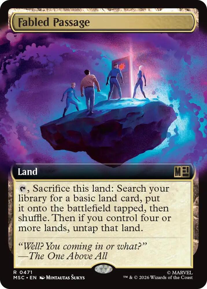 Fabled Passage 471 (Commander: Marvel Super Heroes)  - Extended Art