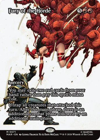 Fury of the Horde 71 (Marvel Universe Eternal-Legal)  - Borderless