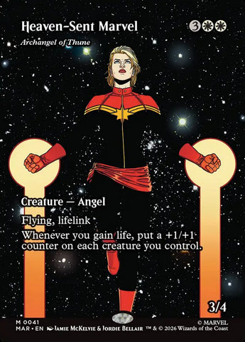Heaven-Sent Marvel // Archangel of Thune 41 (Marvel Universe Eternal-Legal)  - Borderless