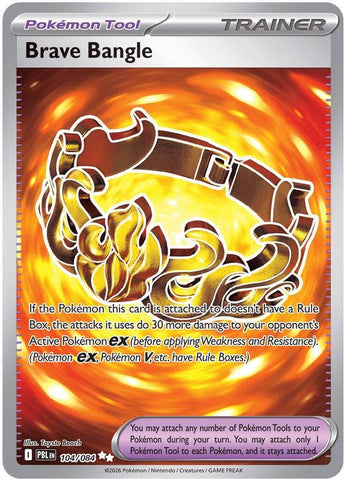 Brave Bangle 104/084 (ME05: Pitch Black)  - Holofoil