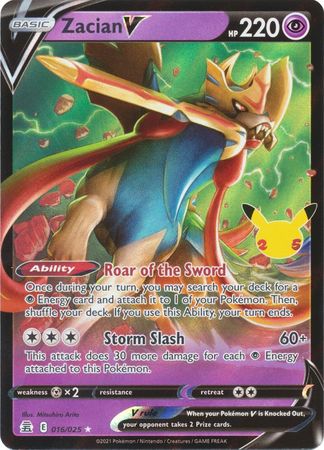 Zacian V 016/025 (World Championship Decks) 